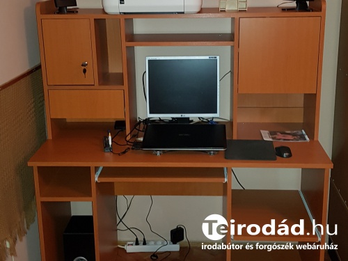 Boxx számítógépasztal, cseresznye