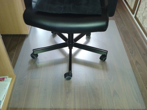 FloorMet Slim padlóvédő székalátét (115x100cm, keménypadlóra)
