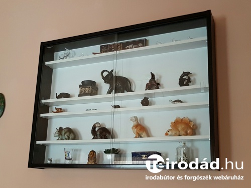 INT-Collecty üveges fali szekrény