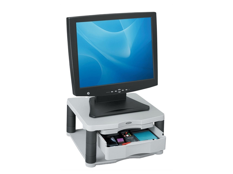 COR-FELLOWES Premium Plus platinaszürke monitorállvány