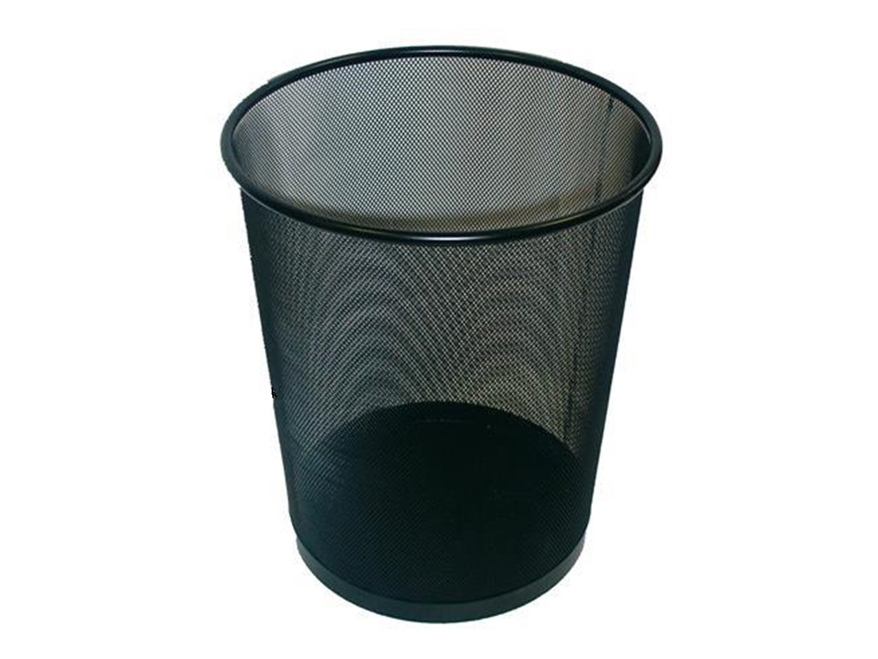 COR-Fémhálós papírkosár (L5001), fekete
