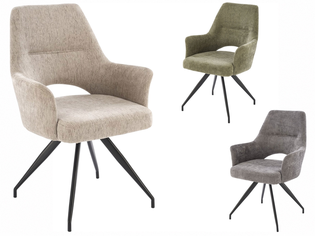 HAL-K542 modern fémvázas fotel