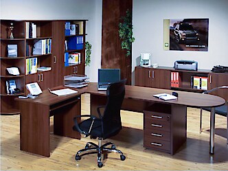 ALB-Aruba AA120/60 laplábas íróasztal 60 cm mélységgel (120 cm) 2
