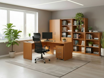 ALB-Corso COAS 140/120 laplábas sarok íróasztal (140x120cm) jobbos 2