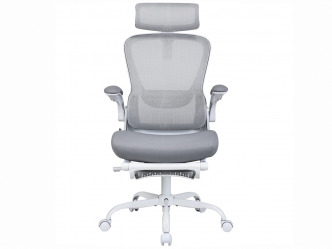 ANT-Bilberry White modern ergonomikus forgószék lábtámasszal 2