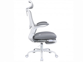 ANT-Bilberry White modern ergonomikus forgószék lábtámasszal 3