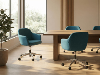 ANT-Rimini alu modern design forgószék szövet kárpitozással 2
