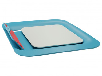 COR-LEITZ Ergo Cosy laptop állvány, nyugodtkék (E64260061) 3