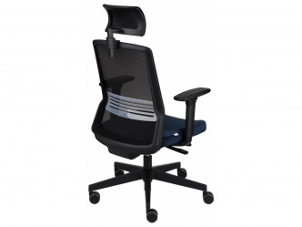 GRO-Coco BS HD Black vezetői forgószék fejtámlával 3