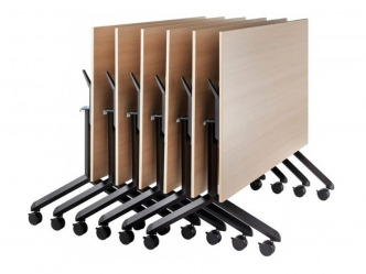 GRO-Fold konferenciaasztal dönthető asztallappal (120 cm) 3