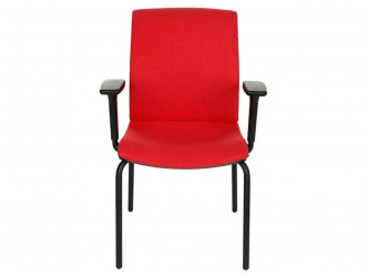 GRO-Level 4L BT R1 Black modern tárgyalószék karfákkal