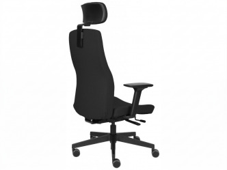 GRO-Team PRO HD Black karfás forgószék fejtámlával 3