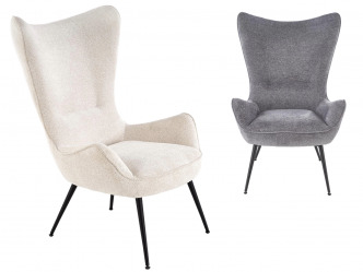 HAL-Jukon design fotel szövetborítással