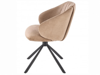 HAL-K533 modern fémvázas szék szövet kárpitozással 3