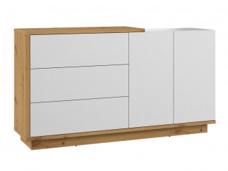 NAP-Hybrid 07 modern polcos komód 3 fiókkal