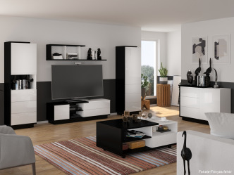 NAP-Hybrid 22 modern bővíthető étkezőasztal 3