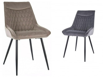 SIG-Agat Velvet modern fémvázas szék