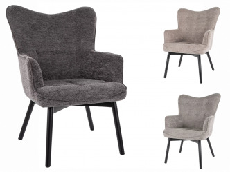 SIG-Carmen Raven modern favázas fotel