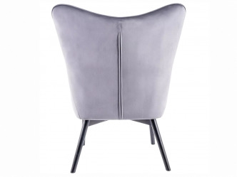 SIG-Carmen Velvet modern favázas fotel 3