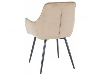 SIG-Fig Velvet modern fémvázas szék 3