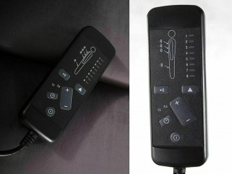 SIG-Pegaz M Velvet modern stílusú elektromos dönthető fotel masszázsfunkcióval 3