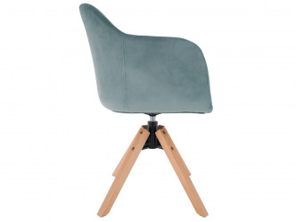 TEM-Dalio Velvet modern forgó favázas fotel 3