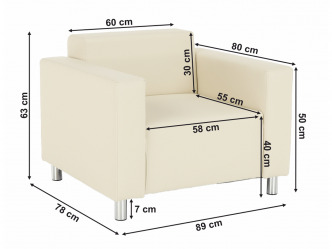 TEM-Homker modern fotel 2