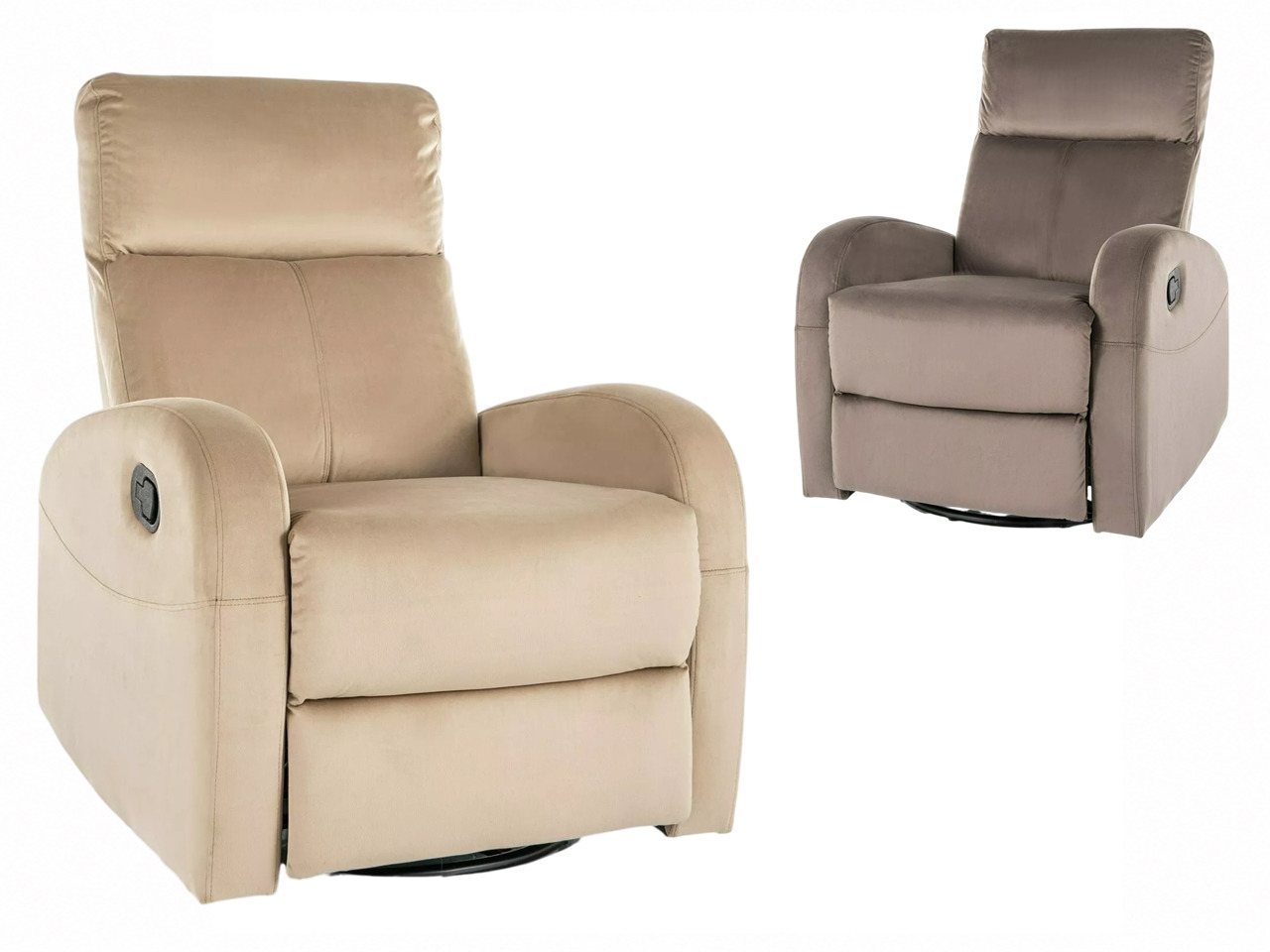 SIG-Olimp Velvet modern stílusú dönthető fotel