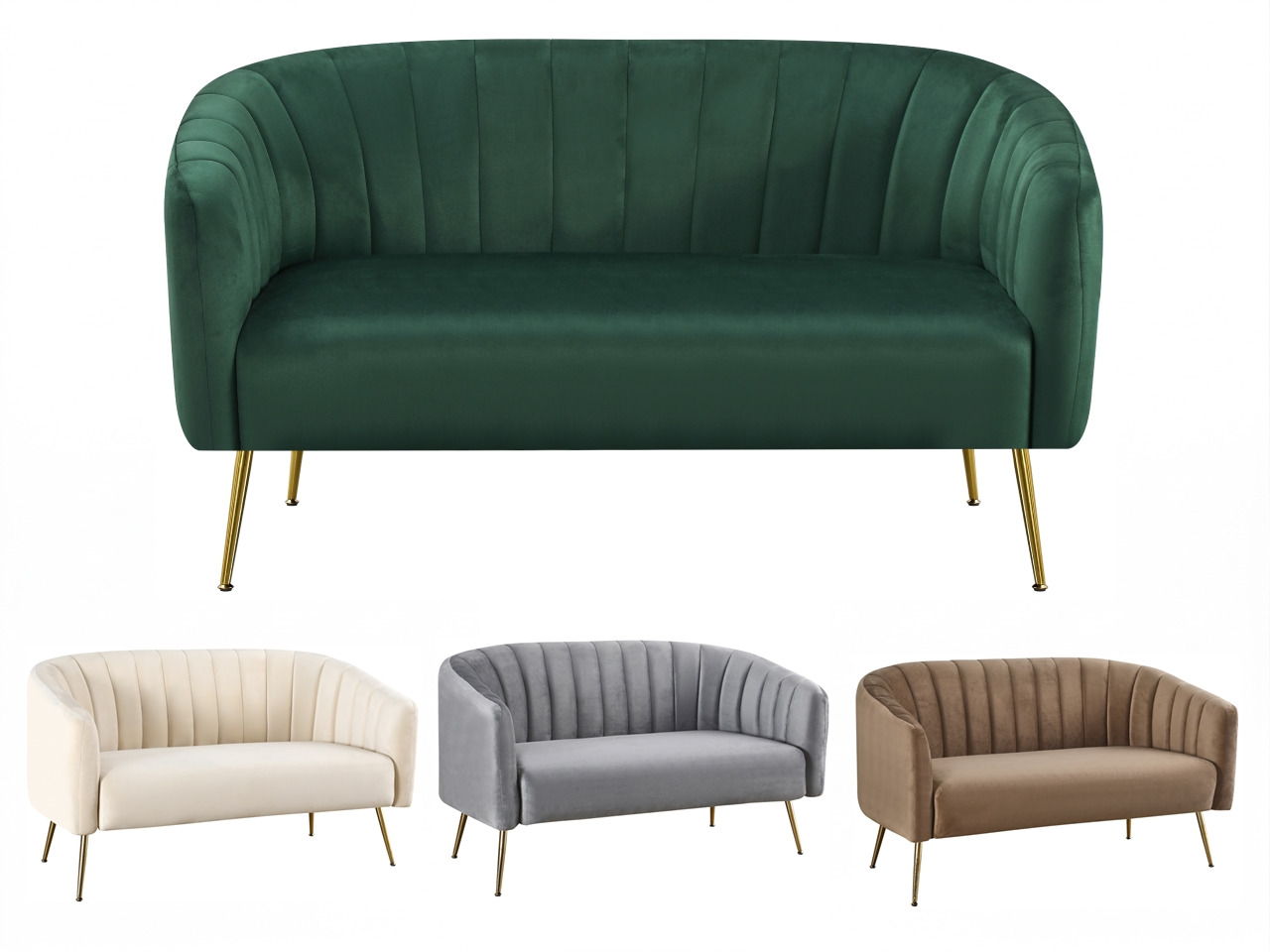 TEM-Bagy modern kétszemélyes design kanapé
